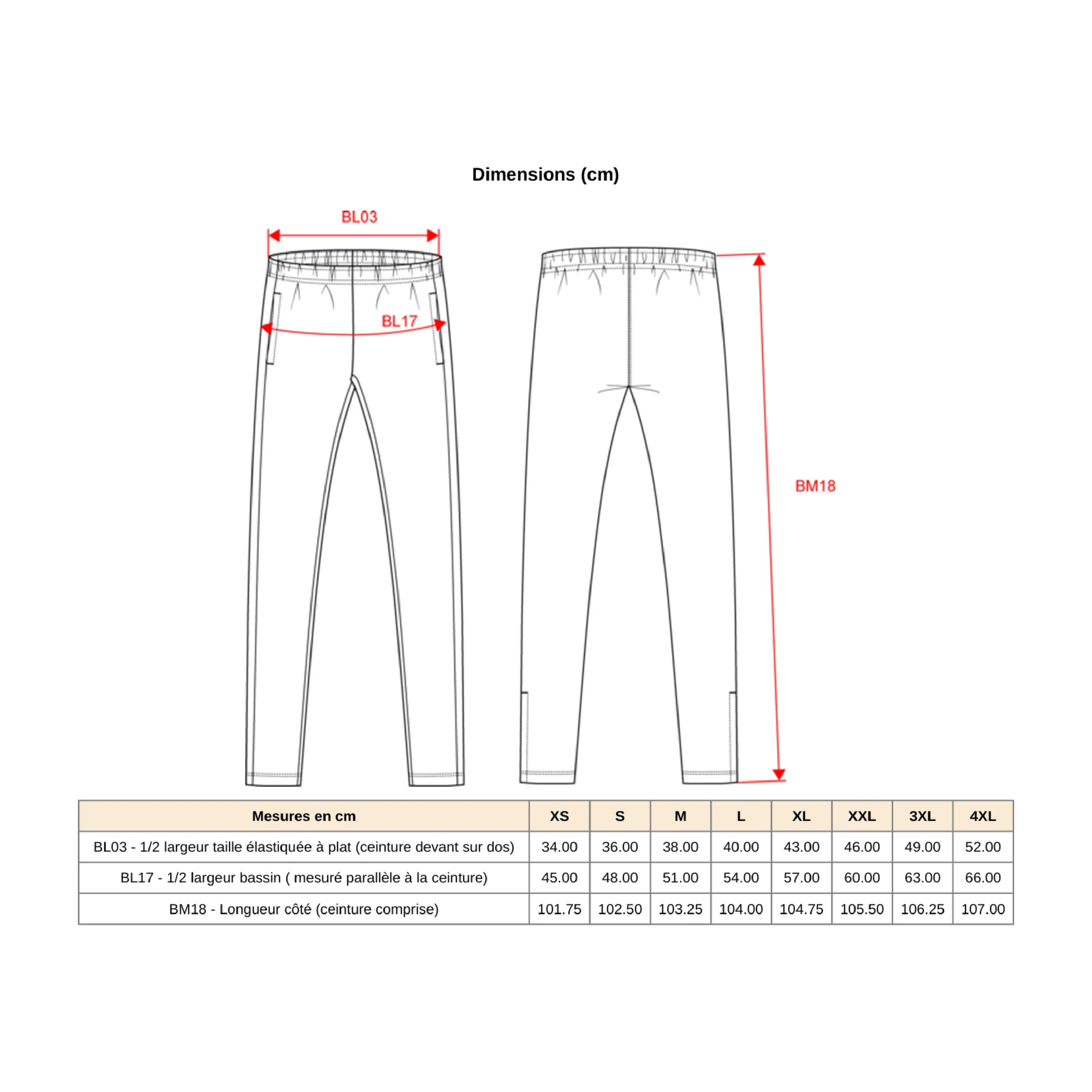 Pantalon d'entrainement - Adulte