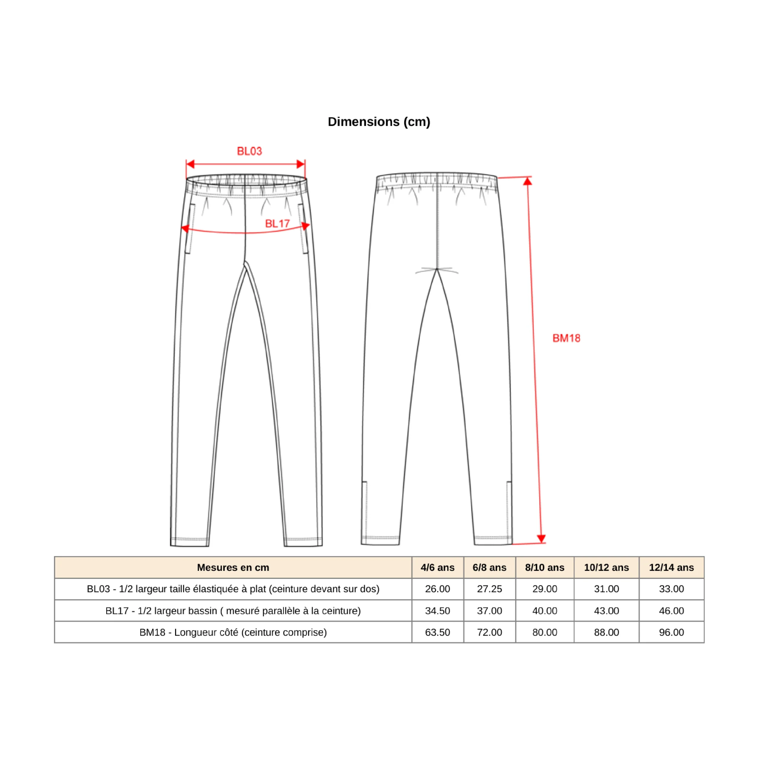 Pantalon d'entrainement - Enfant