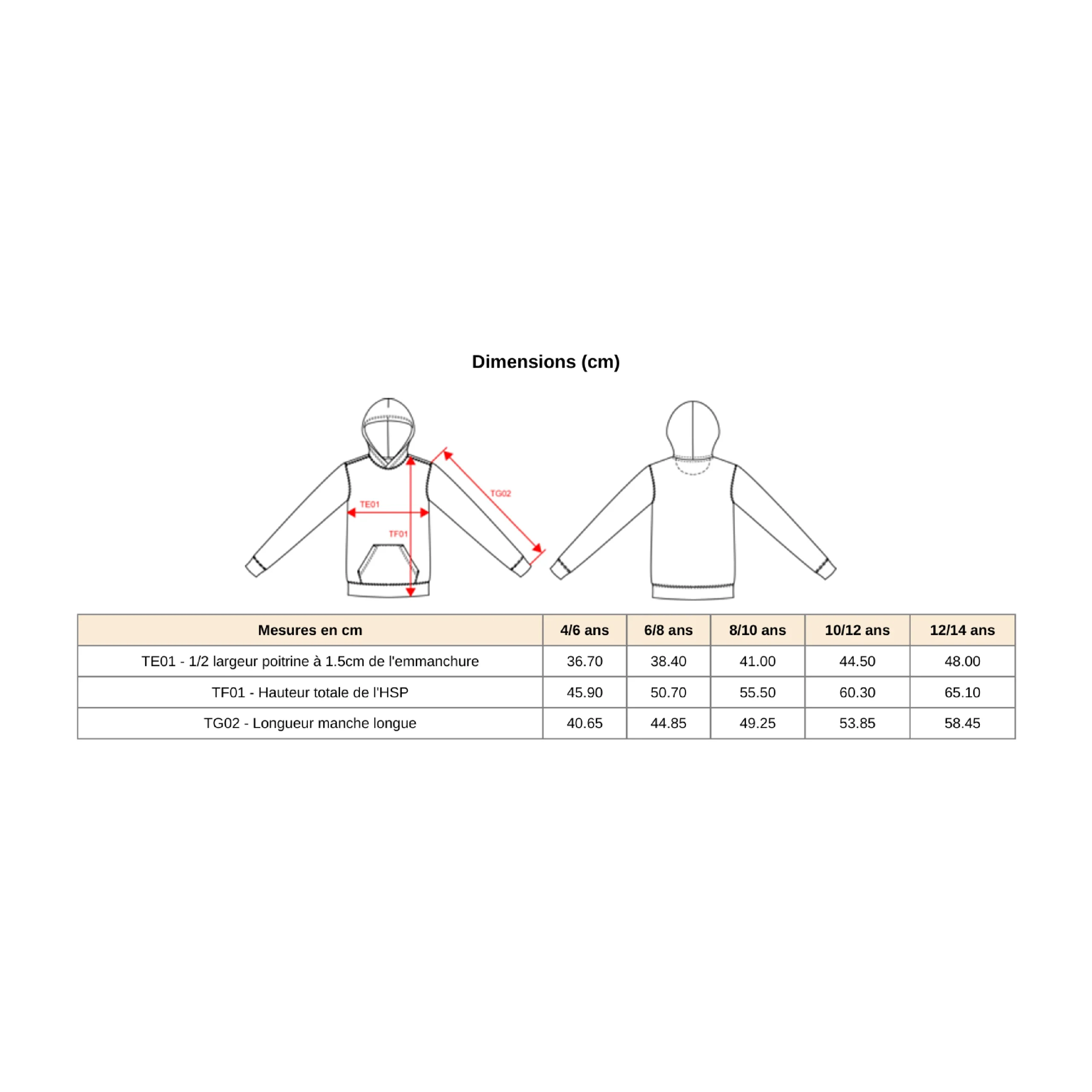 Sweat à capuche - Enfant